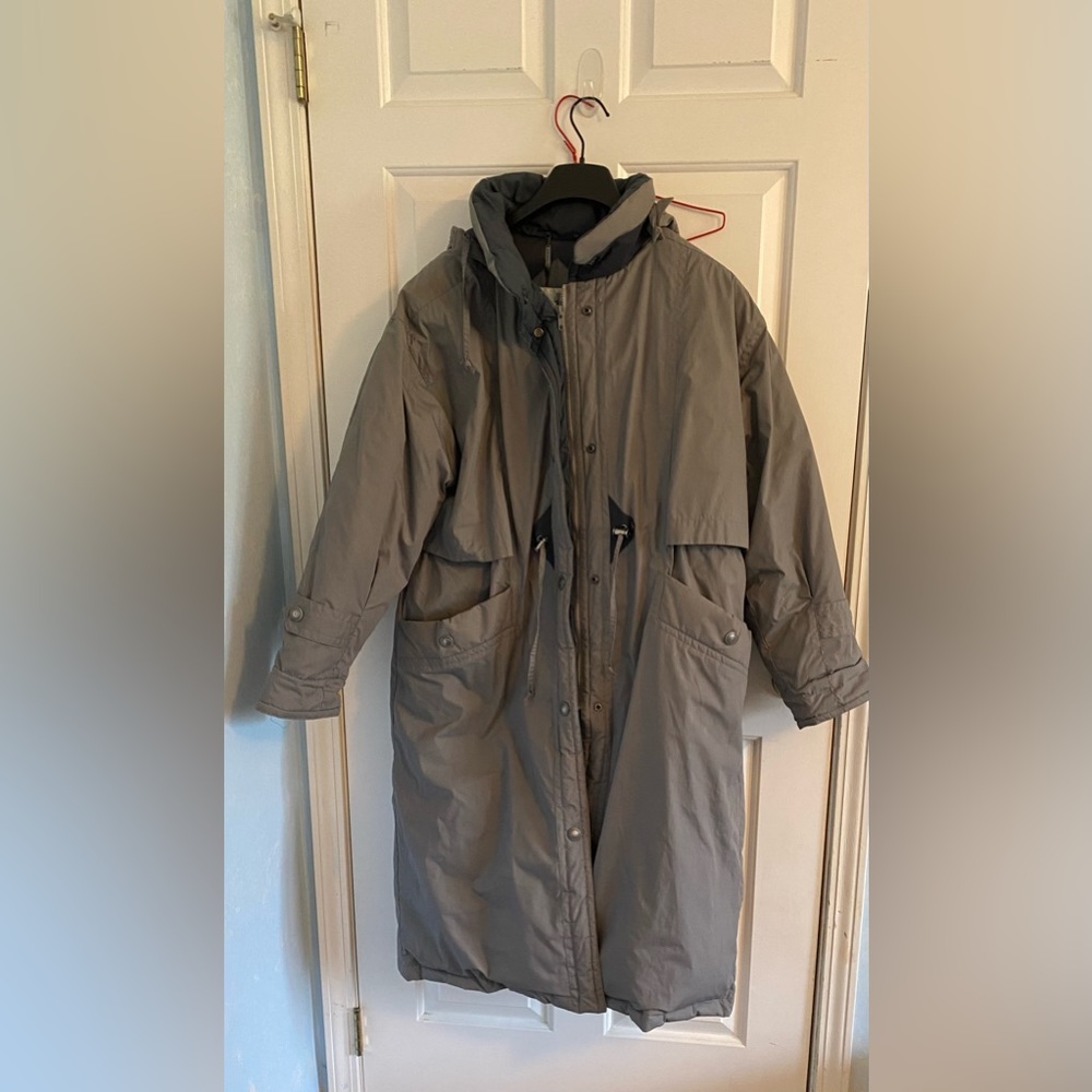 Mulberry street Y2K down winter long coat